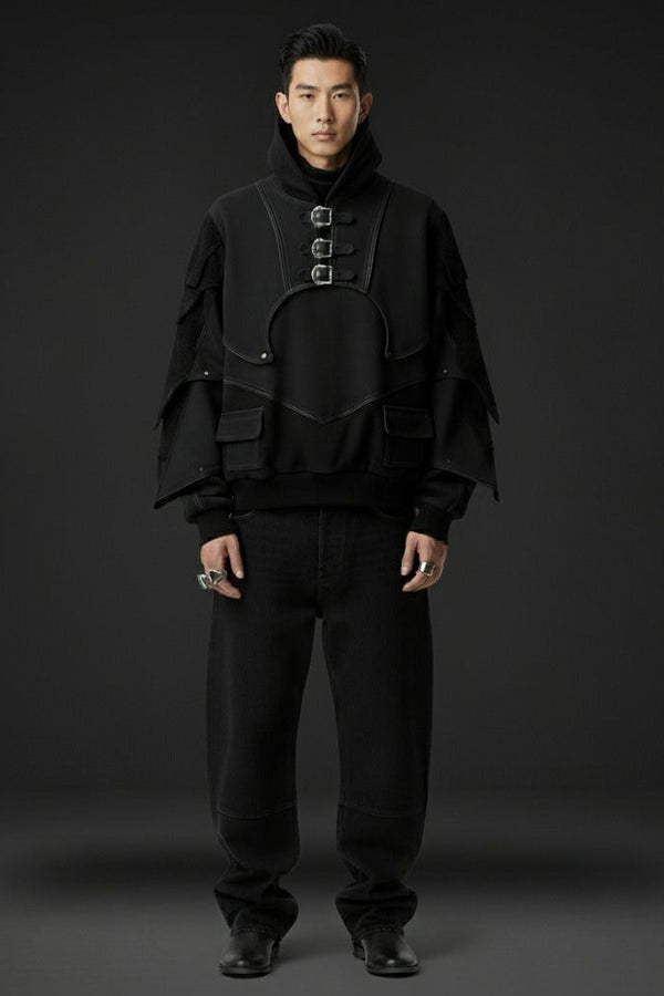 Tactical Buckle Hoodie